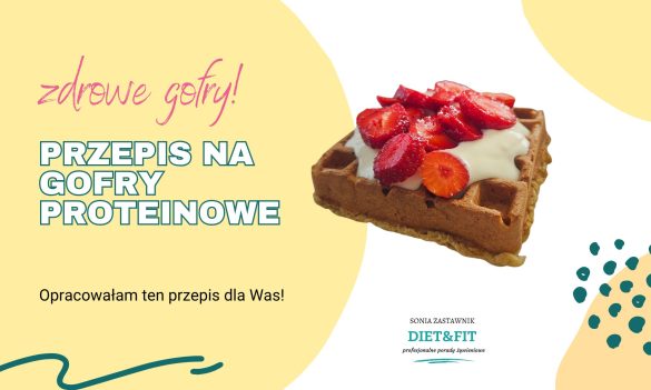 gofry proteinowe przepis na blogu